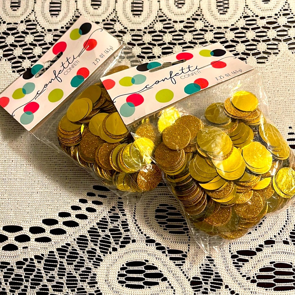 Gold Confetti